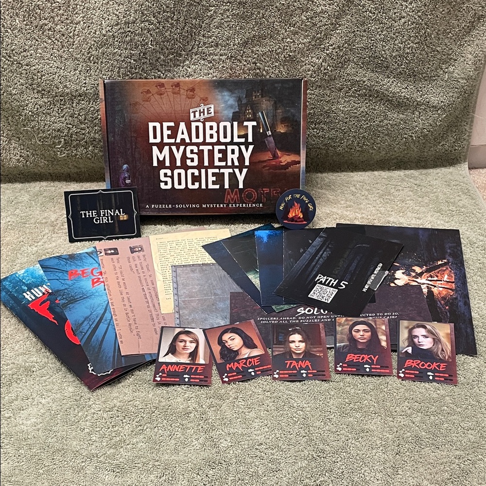 : The Final Girl Puzzle Box - Black & Red - Picture 3 of 6